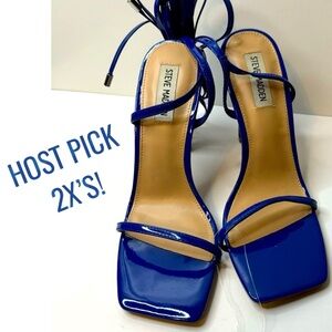 Steve Madden Tie Strap Heel Size 9